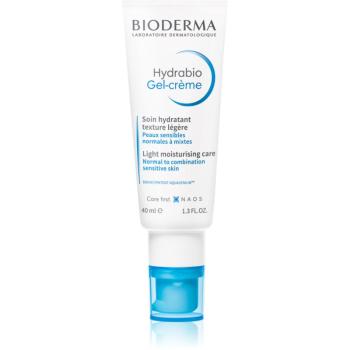 Bioderma Hydrabio Gel-Crème crema gel hidratanta cu textura usoara pentru piele sensibila normala-combinata 40 ml