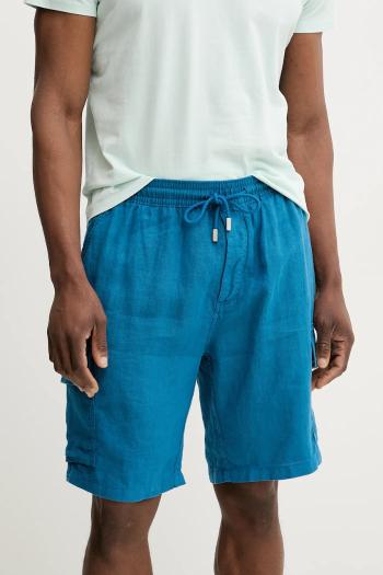 Vilebrequin vászon rövidnadrág BAIE BAIAU101