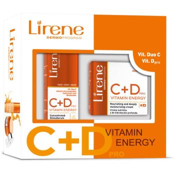 Lirene C+D PRO Vitamin Energy set cadou pentru toate tipurile de ten pentru femei