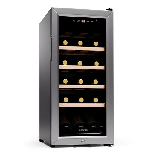 Klarstein Shiraz Premium Smart 18, Frigider pentru vin pentru 18 sticle