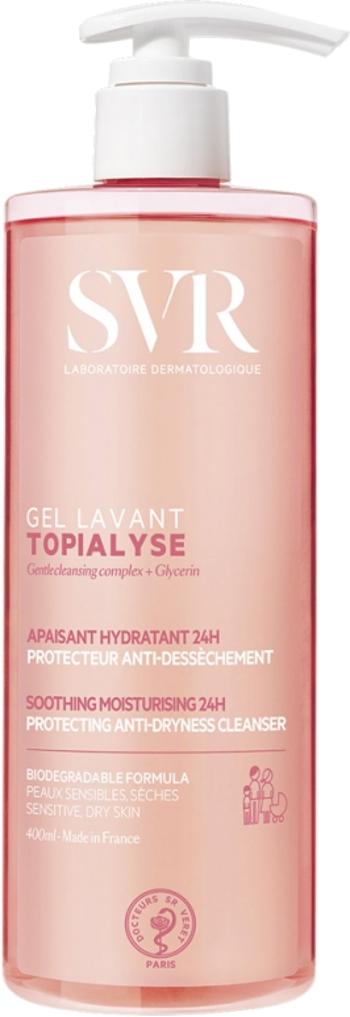 SVR Gel de curățare pentru pielea uscată și sensibilă Topialyse (Cleansing Gel) 400 ml