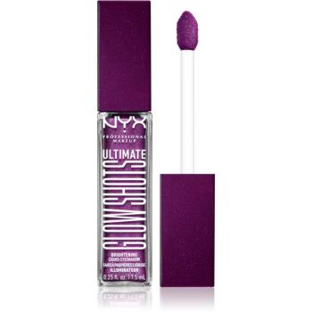 NYX Professional Makeup Ultimate Glow Shots farduri de ochi lichide cu sclipici culoare 20 Feelin' Grape 7,5 ml