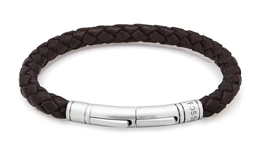 Fossil Brățară din piele pentru bărbați, cu un stil rafinat JF04089040