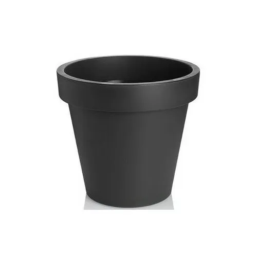 Jardinieră Gardenico Metro Twist 'n' Roll,  antracit, 29 x 26,5 cm, antracit, 29 cm