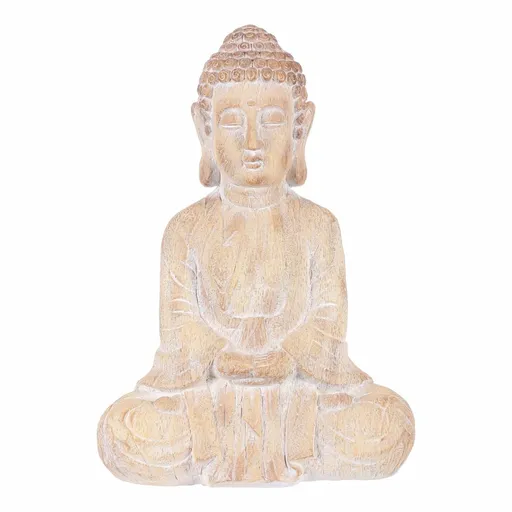 Decorație de grădină Buddha șezând, magneziu, 38 x21 x 54 cm