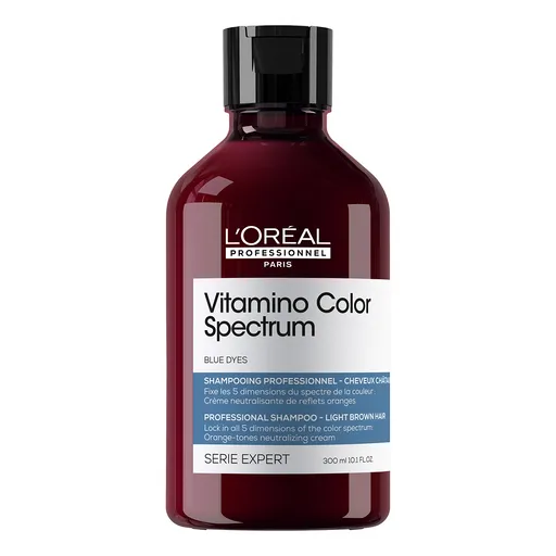 L'Oréal Professionnel Șampon neutralizant pentru păr castaniu deschis Vitamino Color Spectrum Blue Dyes (Professional Shampoo) 300 ml