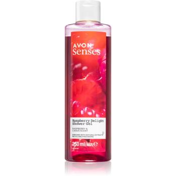 Avon Senses Raspberry Delight gel calmant pentru dus 250 ml