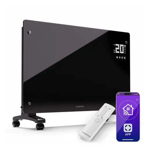 Klarstein Bornholm Smart 2500, încălzitor, 2500W, WiFi, LED, IP24