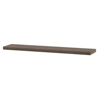 Raft de perete 120 cm, stejar închis