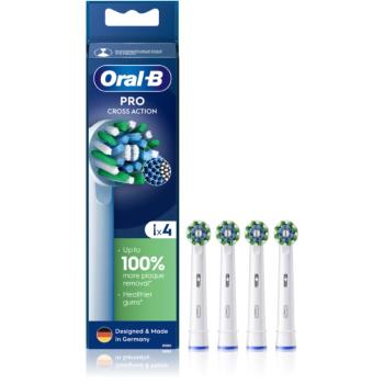 Oral B PRO Cross Action capete de schimb pentru periuta de dinti 4 buc