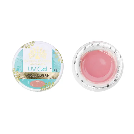 Gel Constructie Unghii UV Gel Cover 56g, Yellowish, TPO Free