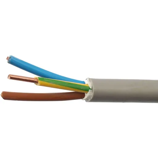 Cablu electric de cupru CYY-F 3x6 mmp / m
