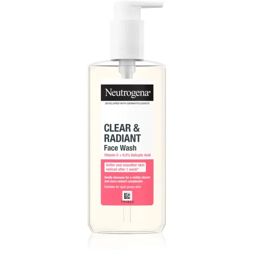 Neutrogena Clear & Radiant gel de curățare 200 ml