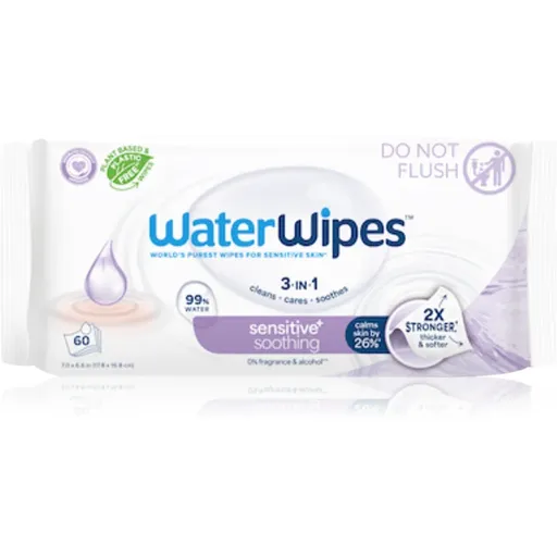 WaterWipes Soothing Clean servetele delicate pentru copii 60 buc