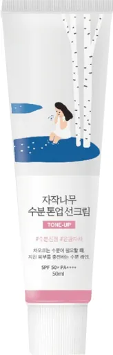 ROUND LAB Cremă protectoare tonifiantă SPF 50+ PA++++ (Birch Moisture Tone-Up Sunscreen) 50 ml