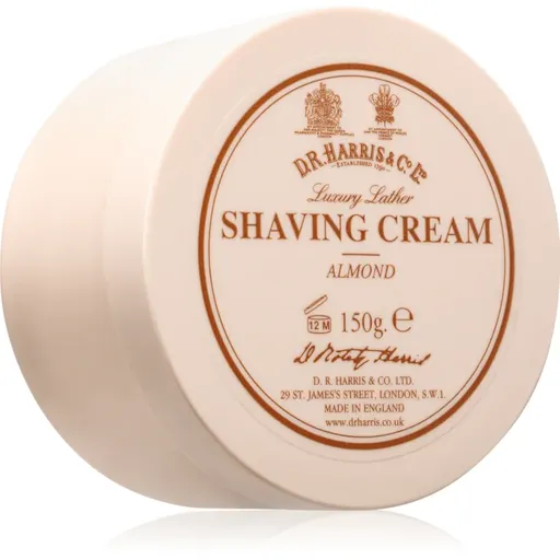 D.R. Harris Shaving Cream Almond cremă pentru bărbierit 150 g