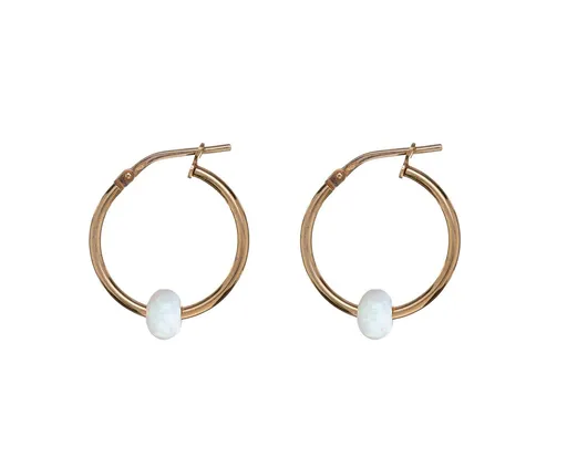 Alisia Cercei placați cu aur cu opal sintetic AL4987.01.000