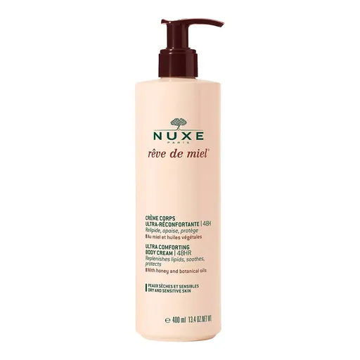 Nuxe Cremă de corp calmantă pentru piele uscată și sensibilă Reve de Miel (Comforting Body Cream) 400 ml