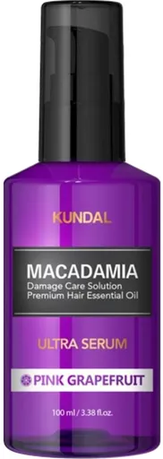 KUNDAL Ser regenerant pentru păr Macadamia Pink Grapefruit (Hair Serum) 100 ml