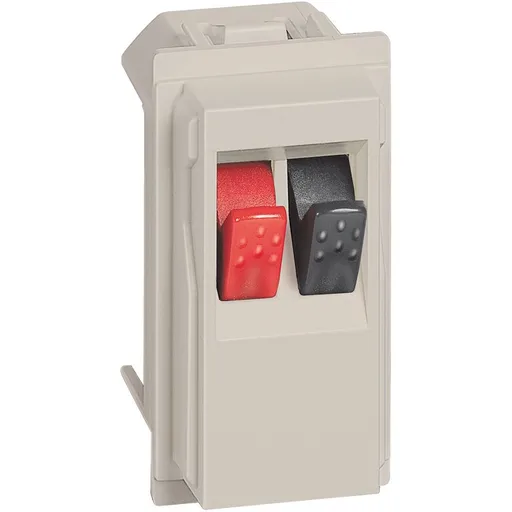 Priza boxe Home Cinema 1 modul Bticino Living Now KM4294, nisip