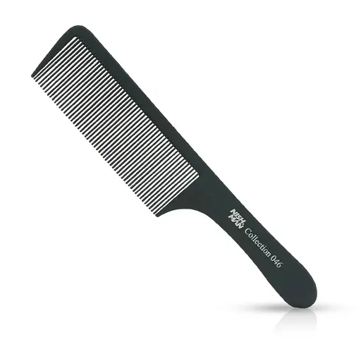 NISH MAN - Pieptene clipper over comb  - 046 - Negru