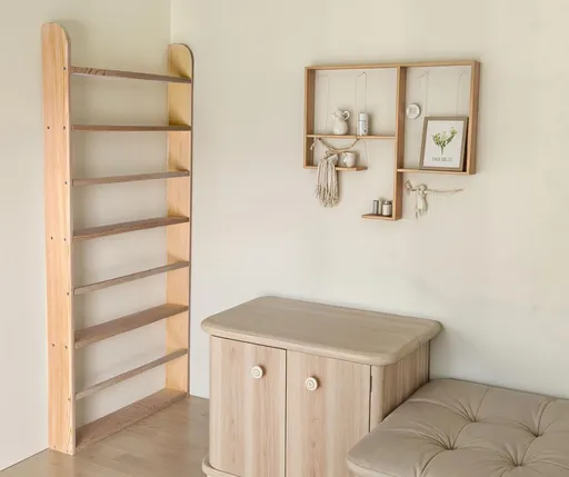 Corp biblioteca, Hanah Home, BLTYZ-AKTV033 , 120x8x50 cm, Stejar