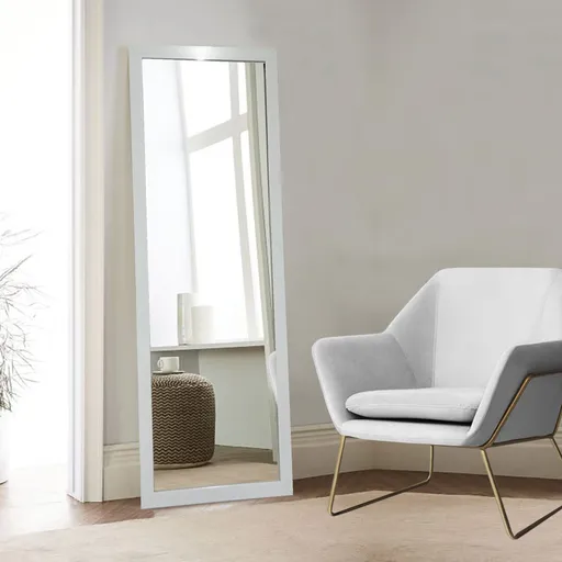 Oglinda Cheval, Hanah Home, Cheval 105, 40x105 cm, Alb