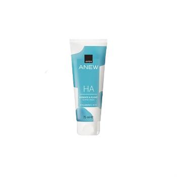 Avon Mască de față hidratantă cu acid hialuronic Anew (Hydrate & Plump 10 min Mask) 75 ml