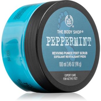 The Body Shop Peppermint Foot Scrub peeling pentru picioare 100 ml