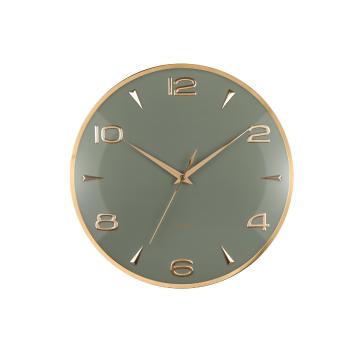 Karlsson 6017GR design ceas de perete gri,diametru 40 cm
