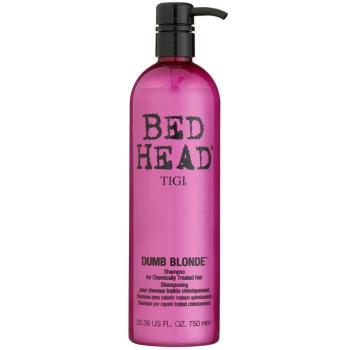 Tigi Sampon pentru par tratat chimic blond Bed Head Dumb Blonde (Shampoo) 750 ml