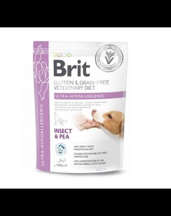 BRIT Veterinary Diets Dog Ultra-Hypoallergenic 400 g Hrana hipoalergenica pentru caini