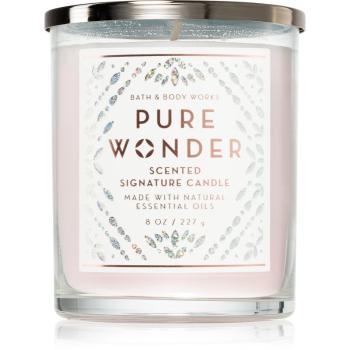 Bath & Body Works Pure Wonder lumânare parfumată 227 g