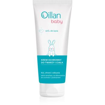 Oillan Baby Face and Body Cream crema protectoare pentru bebelusi pentru fata si corp 75 ml