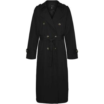 Vero Moda  VMCHLOE LONG TRENCHCOAT GA NOOS 10300263  Parky Čierna