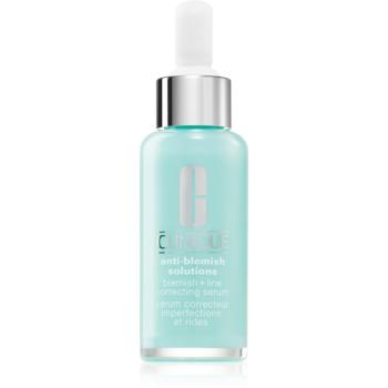 Clinique Anti-Blemish Solutions™ Anti-blemish + Line Correcting Serum ser pentru uniformizare pentru ten acneic 30 ml