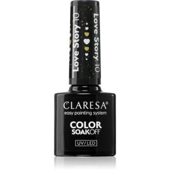 Claresa SoakOff UV/LED Color Love Story lac de unghii sub forma de gel culoare 10 5 g