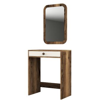 Lisbon Mirror Cream Cosmetic Table, bej