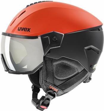 UVEX Instinct Visor Fierce Red/Black Mat 56-58 cm Lyžiarska prilba