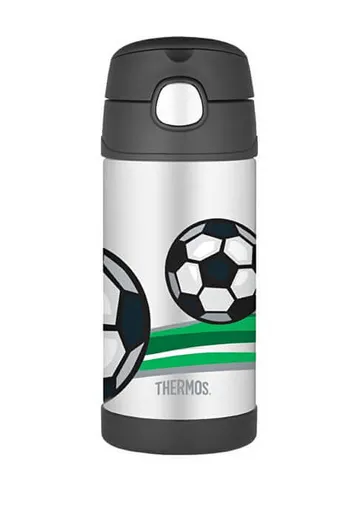 Thermos FUNtainer Termos cu pai pentru copii - fotbal 355 ml