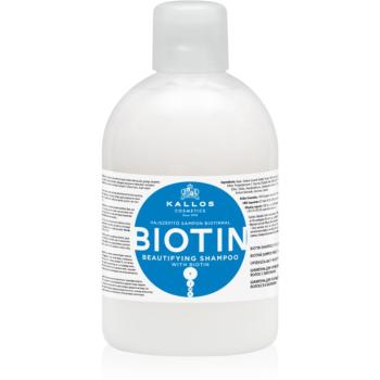 Kallos KJMN Professional Biotin Șampon pentru păr fin, slab și casant 1000 ml