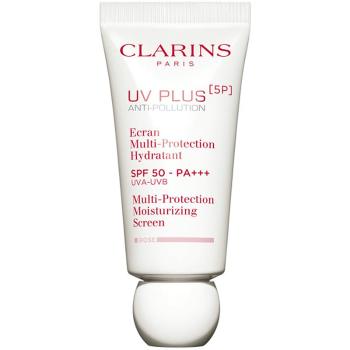 Clarins UV PLUS [5P] Anti-Pollution Rose fluid hidratant SPF 50 30 ml