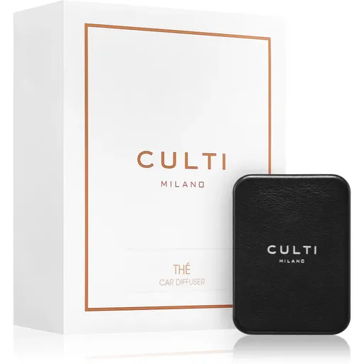 Culti Milano Car Diffuser Black Thé parfum pentru masina + refill 73x53 cm