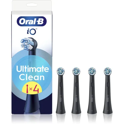 Oral-B iO Ultimate Clean capete de schimb pentru periuta de dinti Black 4 buc