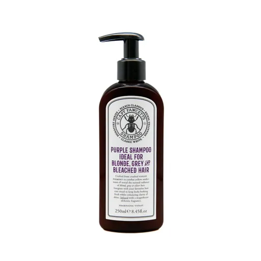 Captain Fawcett Șampon tonifiant pentru părul cărunt și alb (Purple Shampoo) 250 ml