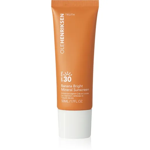 OLEHENRIKSEN Truth Banana Bright Mineral Sunscreen SPF 30 crema de soare pentru fata cu vitamina C SPF 30 50 ml
