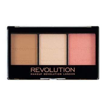 Revolution Paletă pentru contur facial cu efect de iluminare (Ultra Brightening Contour Kit) C01