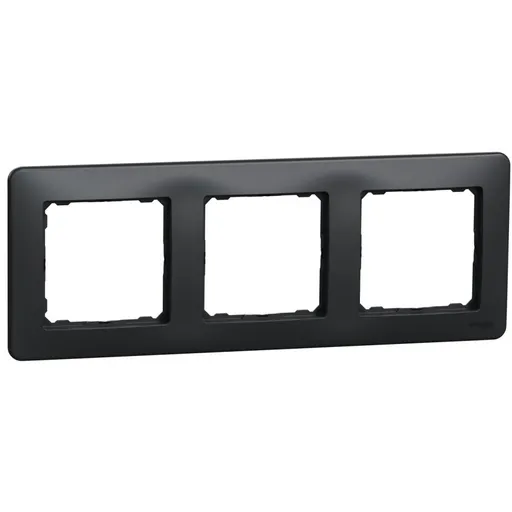 Rama tripla, Schneider, SDD314803, Sedna Design, antracit