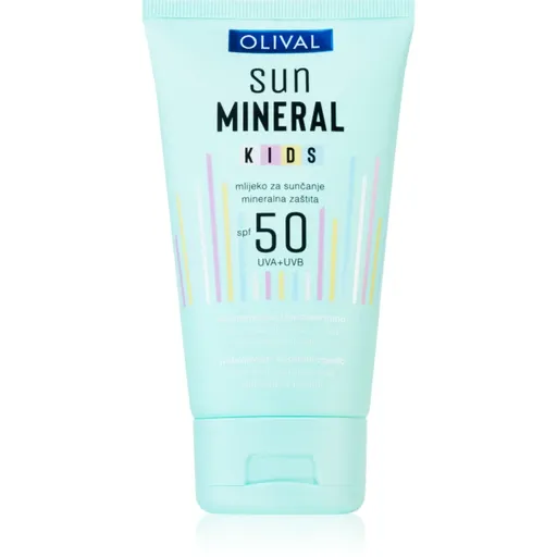 Olival Sun Mineral Kids loțiune pentru plaja SPF 50 pentru copii 150 ml
