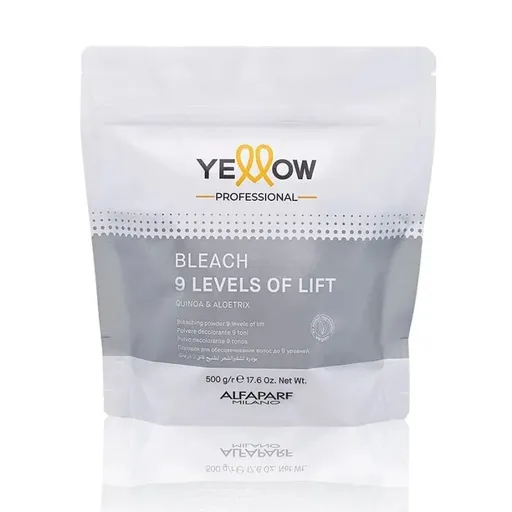 Decolorant Pudra cu Deschidere de 9 Tonuri Yellow, 500g